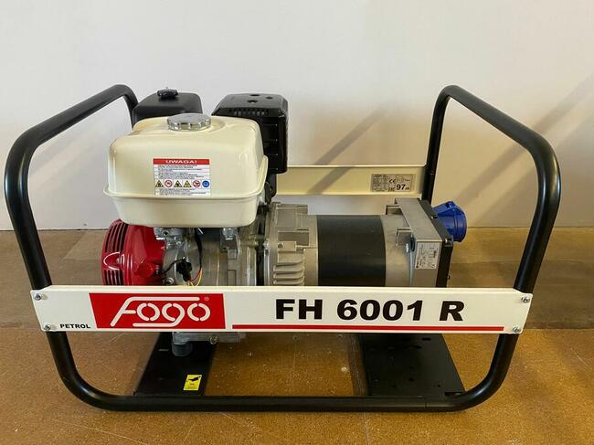 Agregat Prądotwórczy FOGO FH6001R AVR Stabilizacja HONDA