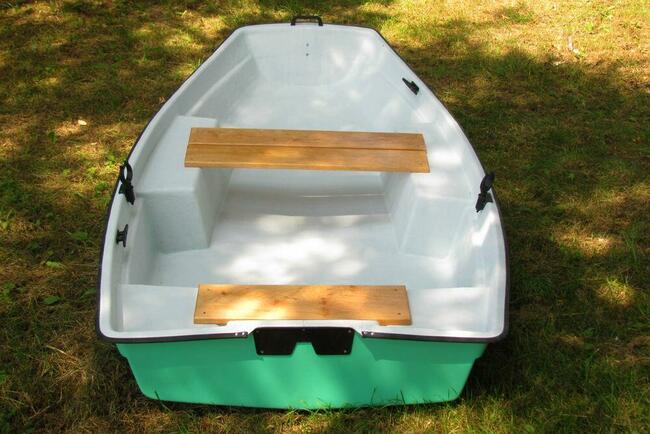 Mały stabilny bączek łódeczka wędkarska łódeczka Skiff