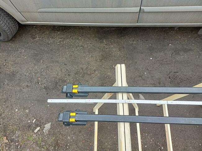 Bagażnik dachowy uniwersalny, poprzeczki bazowe