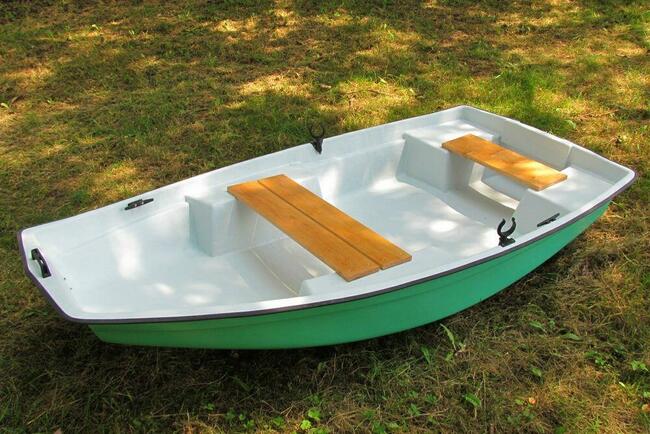 Mały stabilny bączek łódeczka wędkarska łódeczka Skiff
