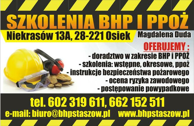 BHP e-larning, szkoleni, usługi