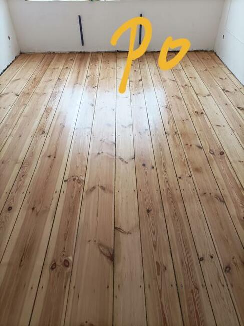 Cyklinowanie renowacja starych podłóg drzwi i schodów