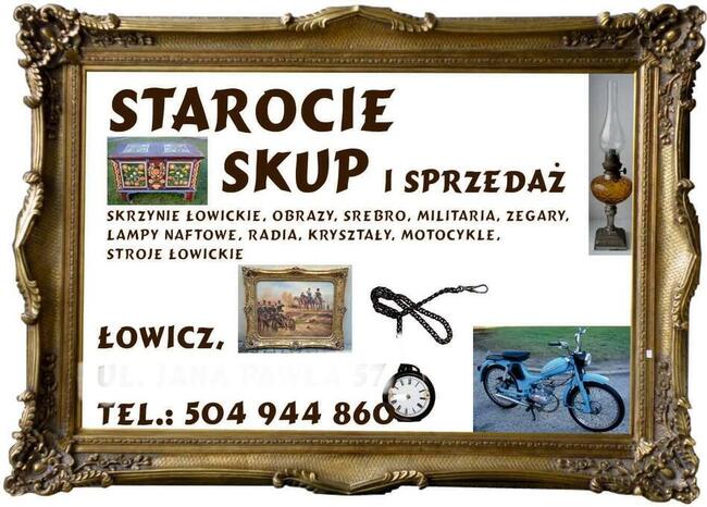 skup staroci - antyków - - zegarki monety kryształy