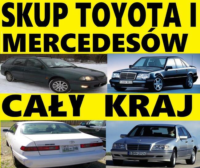SKUP AUT t.577875513 Toyoty Awensis Corolla inne każdy stan
