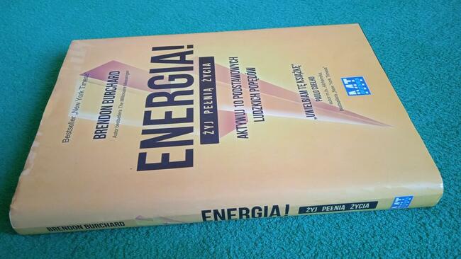 Energia żyj pełnią życia Brandon Burchard