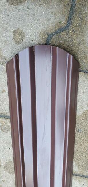 TANIE sztachety metalowe na ogrodzenie 2 II gat Blachtex