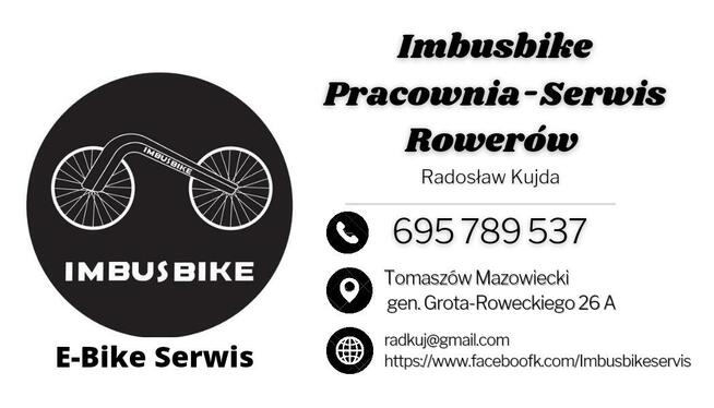 Konwersje rowerów na elektryczne, naprawa rowerów.