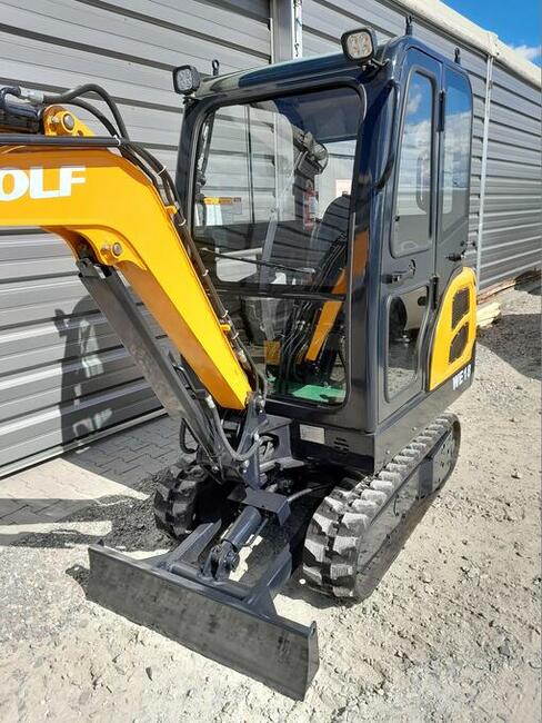 Nowa Minikoparka WOLF WE18 - masa 1,8t - Raty / Leasing / FV
