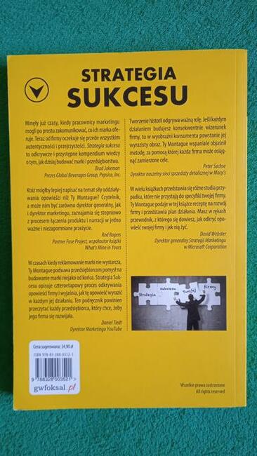 Strategia sukcesu Ty Montague