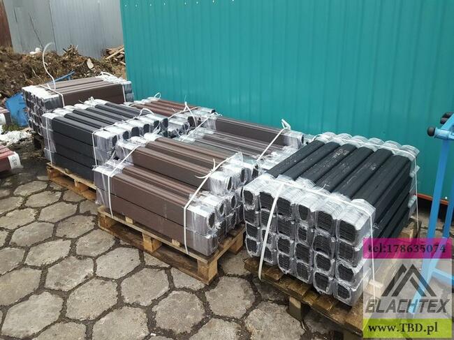 TANIE sztachety metalowe na ogrodzenie 2 II gat Blachtex