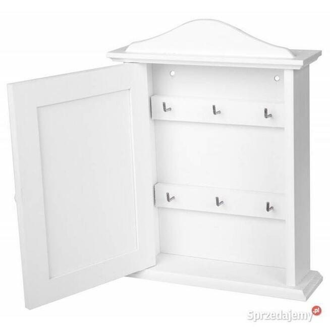SZAFKA NA KLUCZE MAŁA - ORGANIZER NA KLUCZE BIAŁA