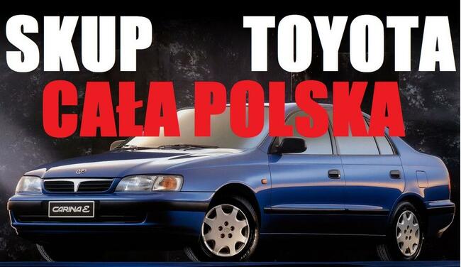 SKUP AUT t.577875513 Toyoty Awensis Corolla inne każdy stan