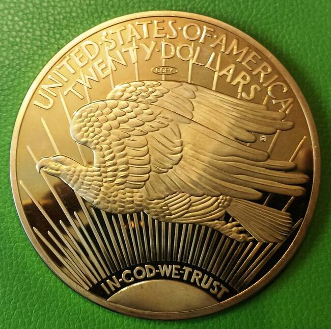 Moneta Liberty 20 Dolar $ Double Eagle 1933 Bogini Wolności