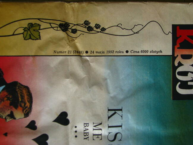 Przekrój nr 21 (2448) 24 maj 1992 r. – tygodnik