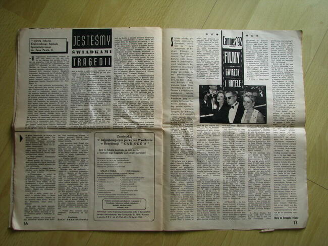 Przekrój nr 21 (2448) 24 maj 1992 r. – tygodnik