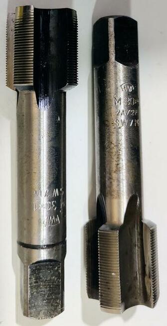 GWINTOWNIK M30x1 M 30x1 30 1 HSS FWP VIS FANAR KOMPLET 2 Szt