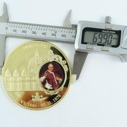 PAPIEŻ Jan Paweł II Benedykt XVI Leo XIII Pius IX CERTYFIKAT