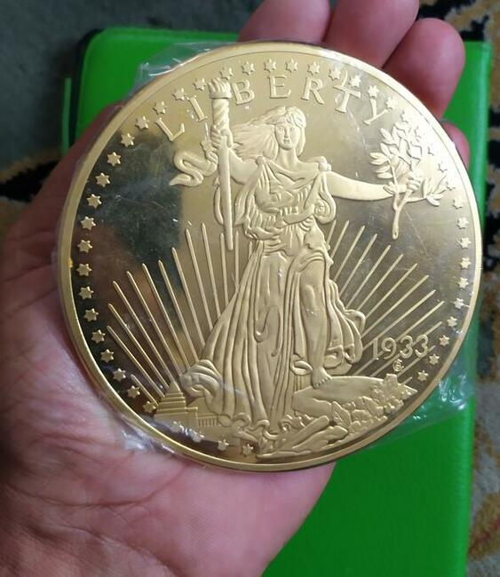 Moneta Liberty 20 Dolar $ Double Eagle 1933 Bogini Wolności