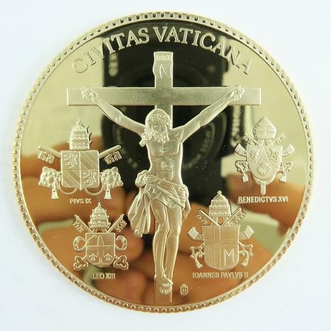 PAPIEŻ Jan Paweł II Benedykt XVI Leo XIII Pius IX CERTYFIKAT