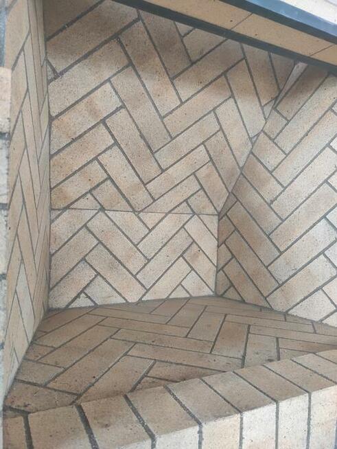 Palenisko otwarte z cegły kominek otwarty zdun mazowieckie