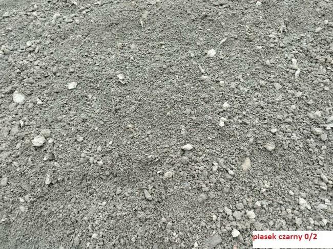 PIASEK ZASYPKOWY, piasek kopany 0,00-2,00 mm