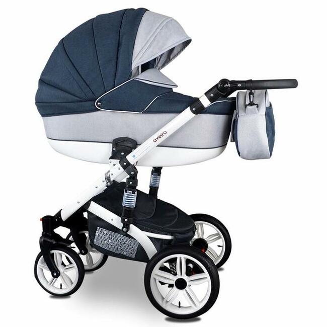 Wózek Dziecięcy Aveiro 3w1 Wielofunkcyjny Spacerówka Fotelik