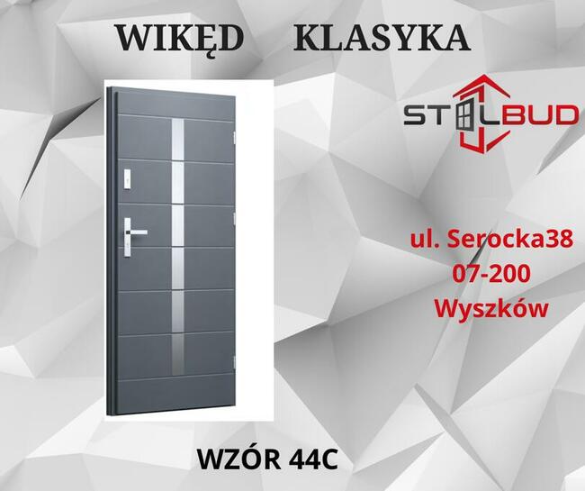 Drzwi zewnętrzne Wikęd wzór 44c