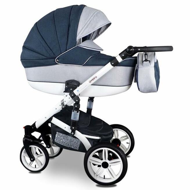 Wózek Dziecięcy Aveiro 4w1 Fotelik Samochodowy Baza Isofix