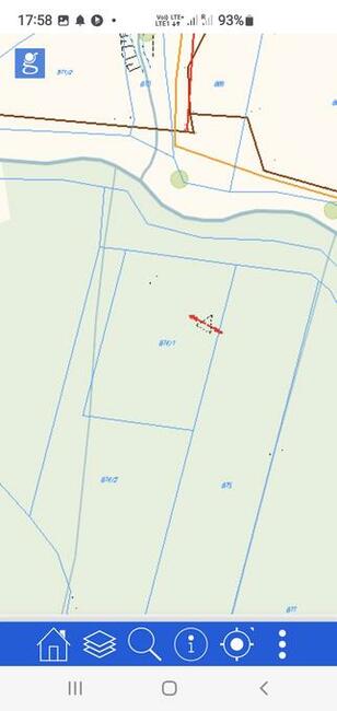 Działka 1500 m2 Błędowa Tyczńska