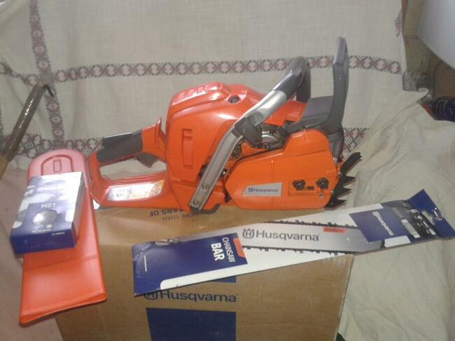 Pilarka spalinowa HUSQVARNA 555 4,2KM pila jak nowa