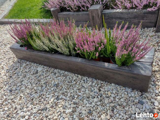 Betonowe drewno- płyty na taras, chodnik...