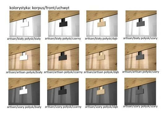 Meble młodzieżowe INDEX w połysku