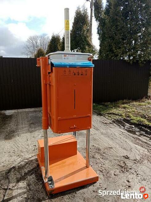 Belownica prasa zgniatarka do foli makulatury kartonu Orwak