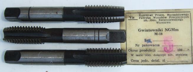 GWINTOWNIK M30x1,5 M 30x1,5 30 1,5 HSS FWP VIS FANAR KOMPLET