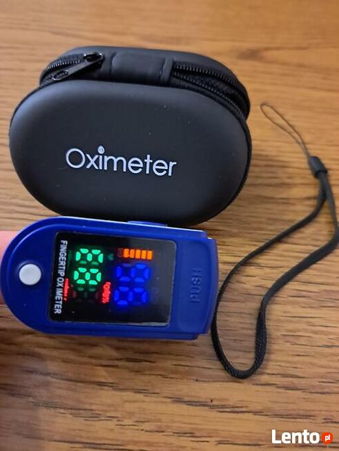 Pulsoksymetr + Etui + Smycz- Nowy- Najtańszy - Wyprzedaż