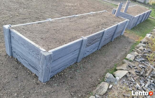 Betonowe drewno- płyty na taras, chodnik...