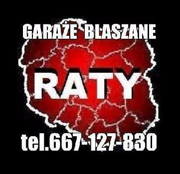 GARAŻE BLASZANE, BLASZAKI-RATY-PRODUCENT