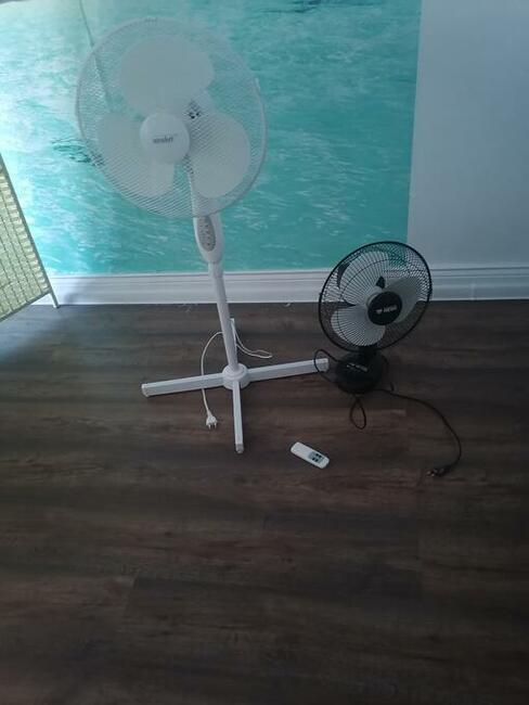 Wiatrak biały na pilota