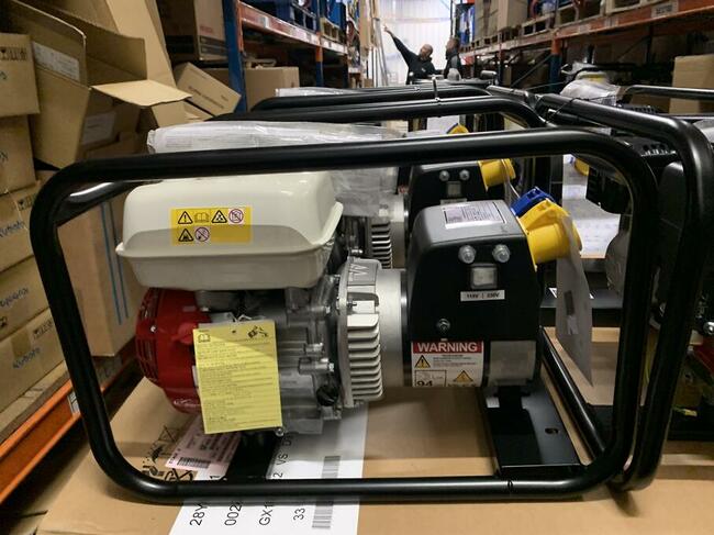 Agregat prądotwórczy generator 3.4 kVA HONDA GX200 STEPHILL