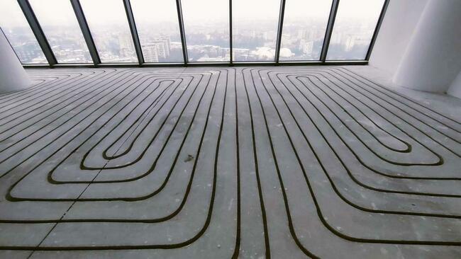 Frezowanie pod ogrzewanie podłogowe, ogrzewanie frezowane