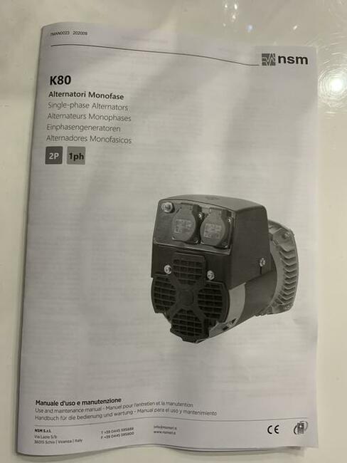 Agregat prądotwórczy generator 3.4 kVA HONDA GX200 STEPHILL