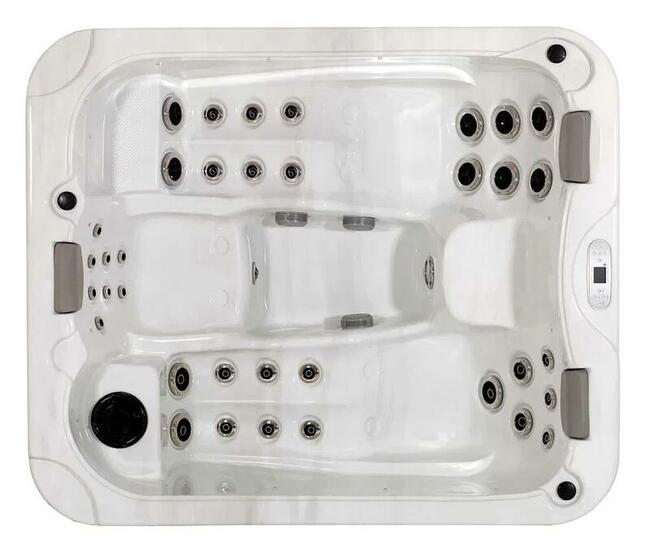 Spa ogrodowe jacuzzi VISKAN Almö, 3os., 2 leżanki, aroma, 40