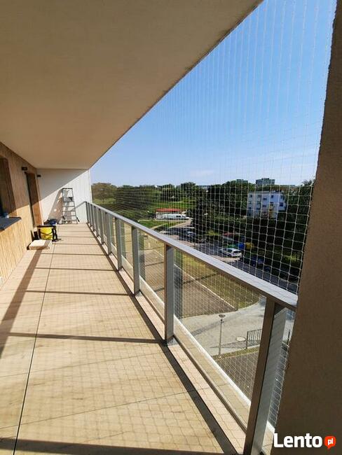 Siatka 3mx4m na balkon, okno dla kota/na ptaki