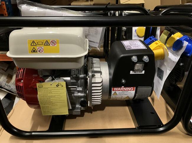 Agregat prądotwórczy generator 3.4 kVA HONDA GX200 STEPHILL