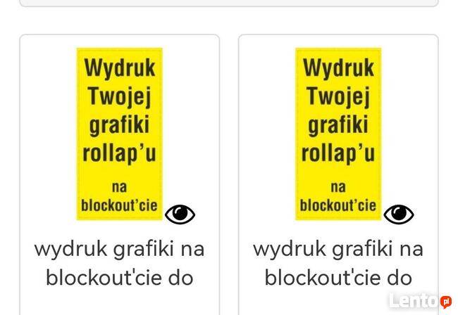 Naklejki ,plakaty, tablice reklamowe, DRUK USŁUGOWO