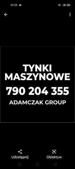 Tynki maszynowe gipsowe cementowo-wapienne ŚWIECIE BYDGOSZCZ