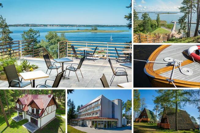 2-4 os. apartamenty nad jeziorem Niegocin. Resort Niegocin.