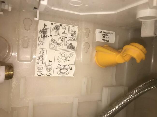 WC naprawy-spłuczki podtynkowe GEBERIT, CERSANIT, KOŁO