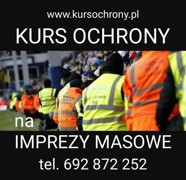Praca Ochrona Imprez Masowych dla Panów Agencja Ochrony