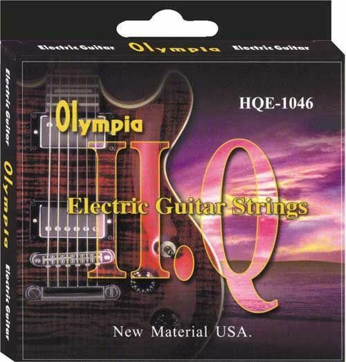 Różne struny stalowe do gitar elektrycznych